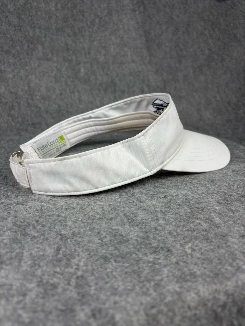 Lake Tahoe Golf Course White Golf Visor Adjustable